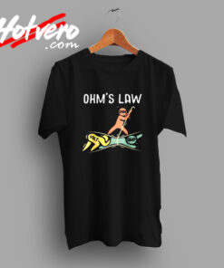 Ohm's Law Electrical Engineer Vintage T shirt