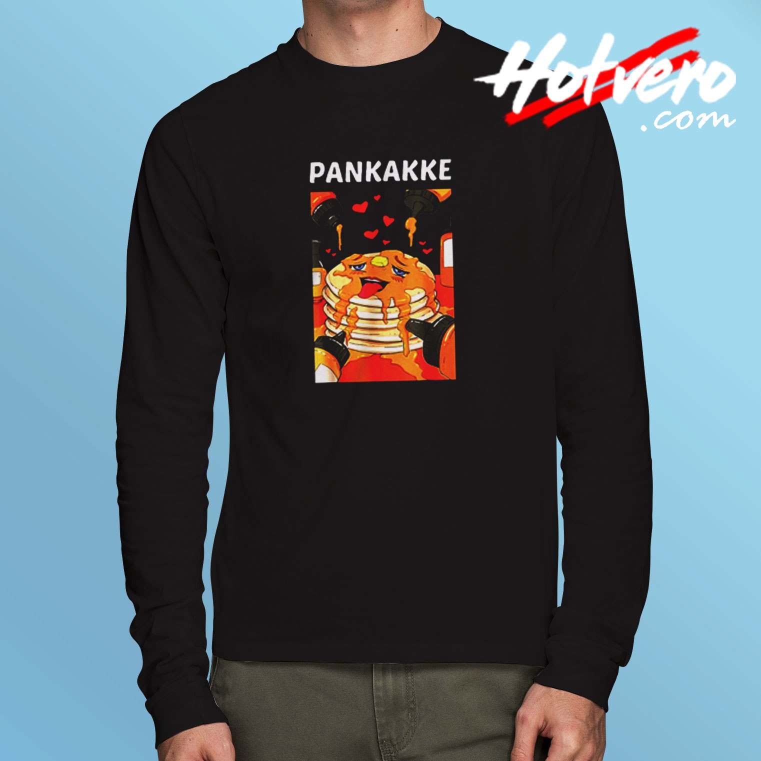 Otaku Ahegao Pankakke Ecchi Etchi Hentai Long Sleeve Tshirt