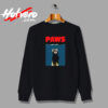 Paws Ferret Funny Vintage Sweatshirt Design