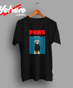 Paws Ferret Funny Vintage T shirt