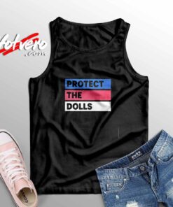 Protect The Dolls Trans Pride Flag Solidarity Sleeveless Shirt