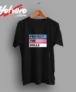 Protect The Dolls Trans Pride Flag Solidarity Vintage T shirt