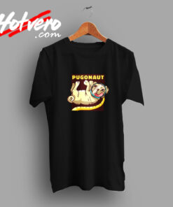 Pugonaut Funny Astronaut Pug Dog Space Vintage T shirt