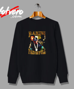 Rakim Paid In Full Rapper Vintage Sweatshirt Design