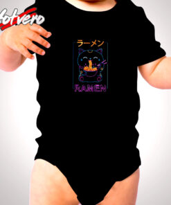 Ramen Kitten Cute Baby Clothes