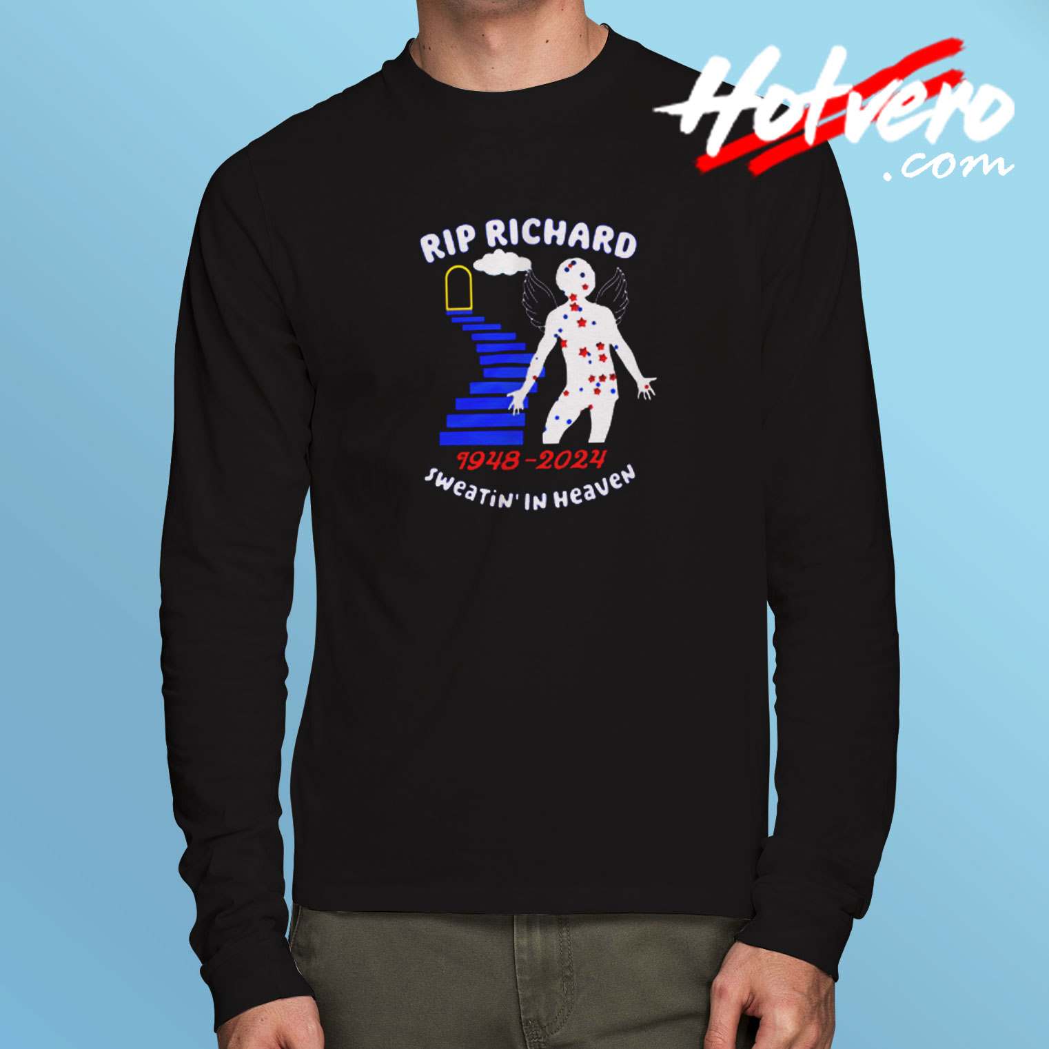Richard Simmons Tribute Long Sleeve Tshirt