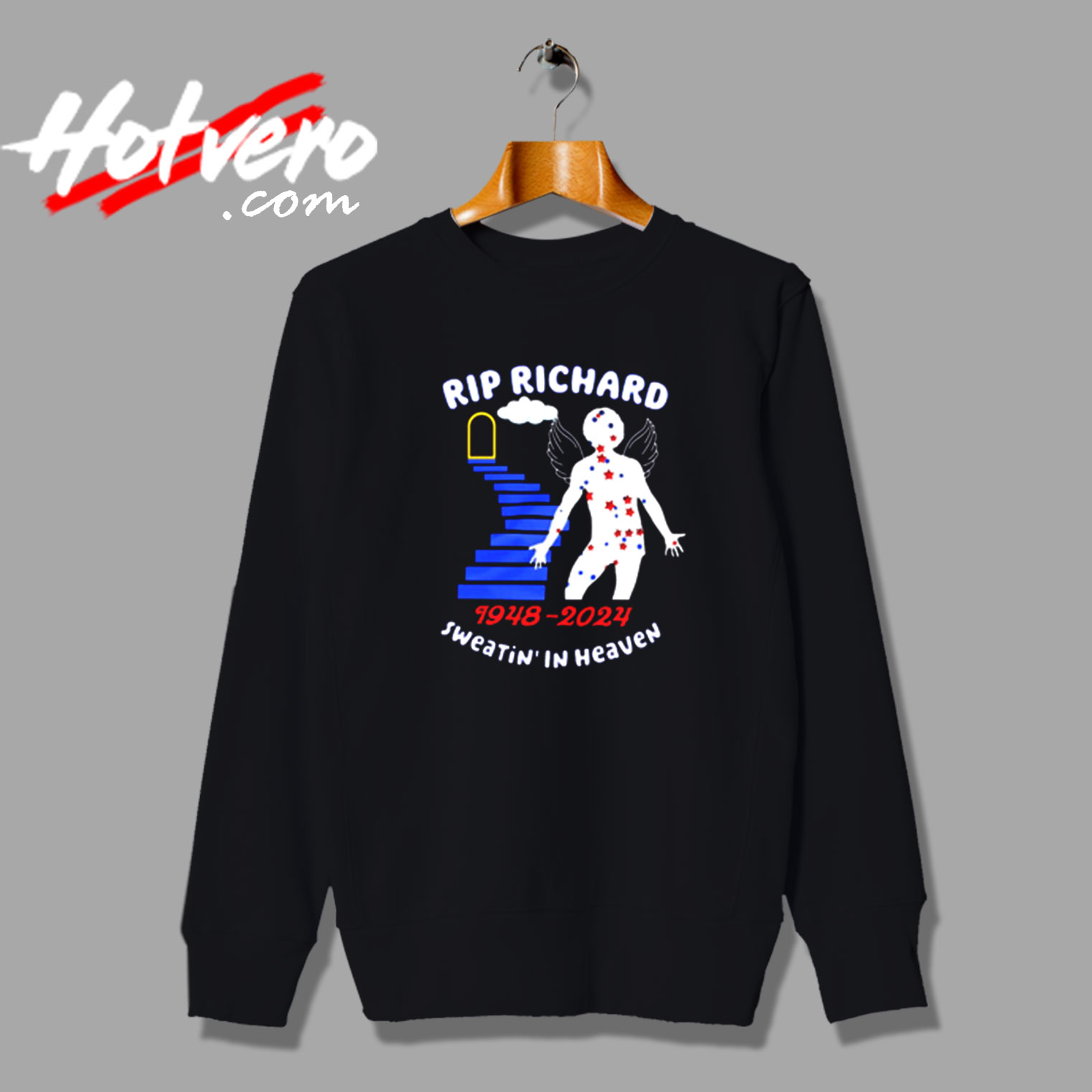 Richard Simmons Tribute Vintage Sweatshirt Design