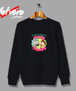 Rick And Morty Pussy Pounders Vintage Sweatshirt Design