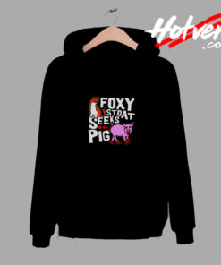 Rik Mayall Bottom Foxy Stoat Seeks Pig Comfort Hoodie
