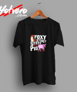 Rik Mayall Bottom Foxy Stoat Seeks Pig Vintage T shirt