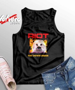 Riot Fire Down Under 1981 Sleeveless Shirt