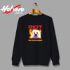 Riot Fire Down Under 1981 Vintage Sweatshirt Design