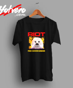 Riot Fire Down Under 1981 Vintage T shirt