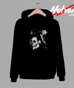 Rockabilly Skull Comfort Hoodie