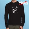 Rockabilly Skull Long Sleeve Tshirt