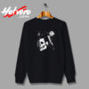 Rockabilly Skull Vintage Sweatshirt Design