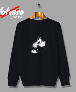 Sabrina Carpenter And Taylor Swift Retro Bw Vintage Sweatshirt Design