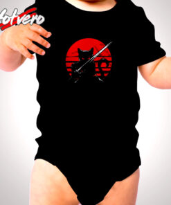 Samurai Cat Warrior Japanese Cat Ninja Cat Anime Cute Baby Clothes