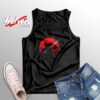 Samurai Cat Warrior Japanese Cat Ninja Cat Anime Sleeveless Shirt