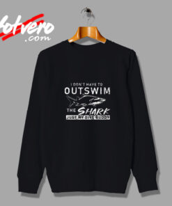 Scuba Diver Vintage Sweatshirt Design