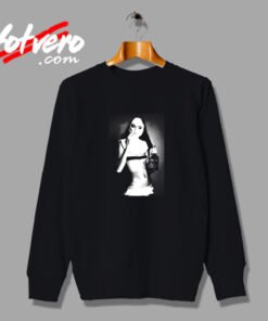 Sexy Smoking Nun Drunk Vintage Sweatshirt Design