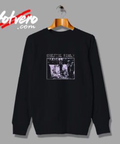 Skeletal Family Vintage Sweatshirt Design