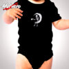Skeleton Coffee Moon Graphic Black Halloween Cute Baby Clothes