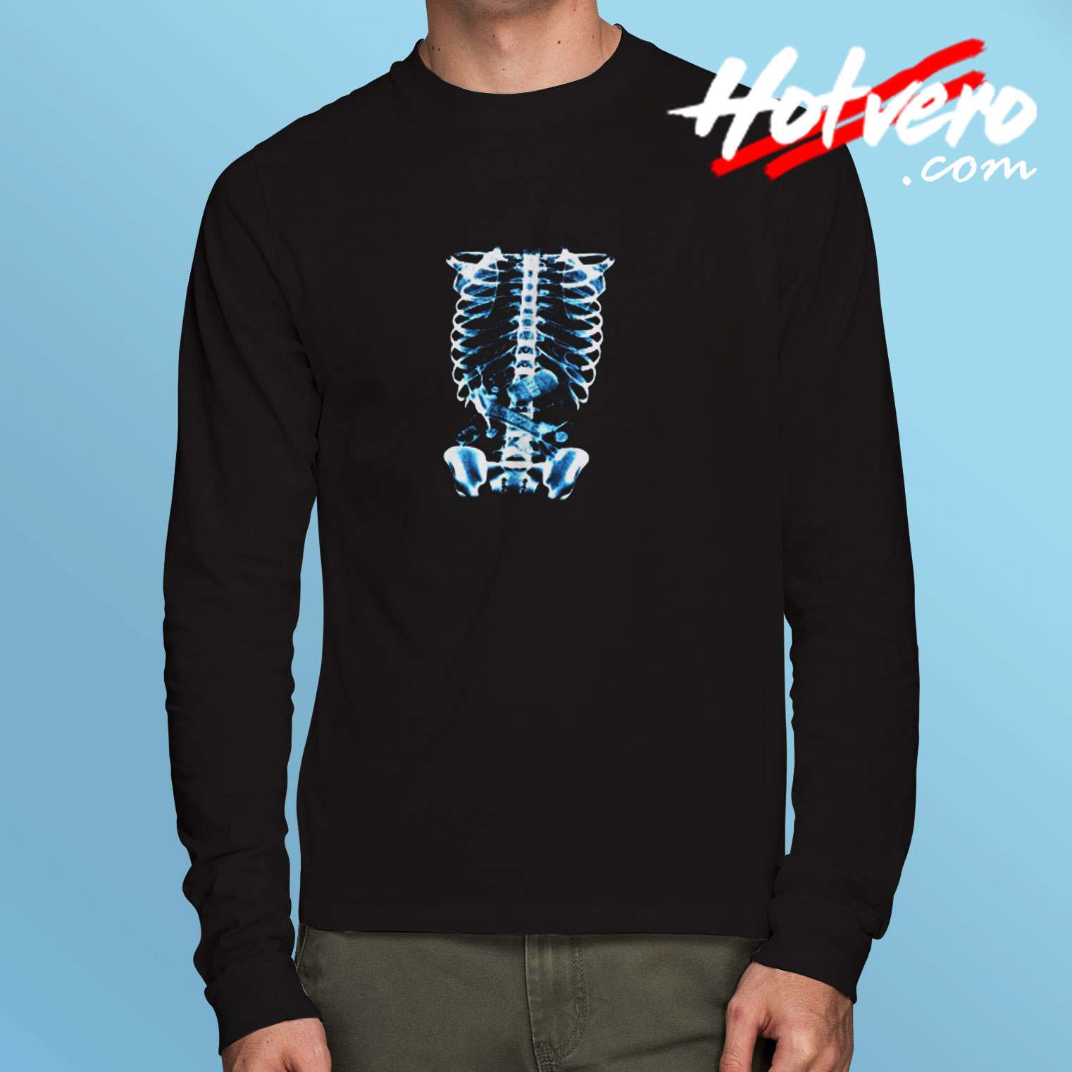 Skeleton X Ray Long Sleeve Tshirt