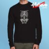 Skull Rib Cage Body Long Sleeve Tshirt