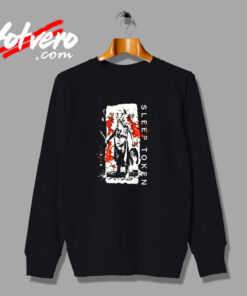 Sleep Token Euclid Vintage Sweatshirt Design