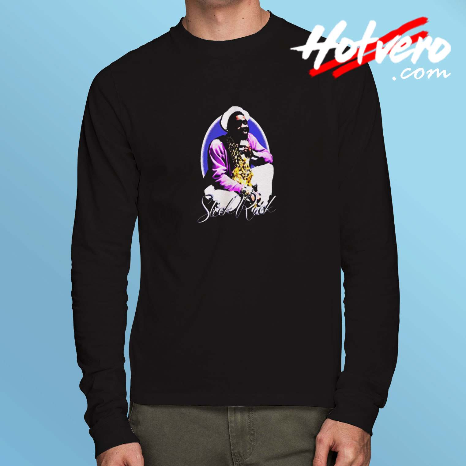 Slick Rick Rapper Long Sleeve Tshirt