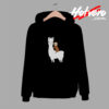 Sloth Riding Llama Funny Comfort Hoodie