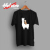 Sloth Riding Llama Funny Vintage T shirt