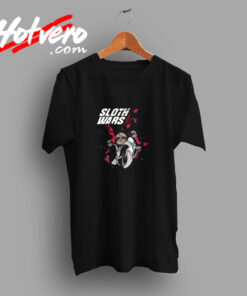 Sloth Wars Parody Vintage T shirt
