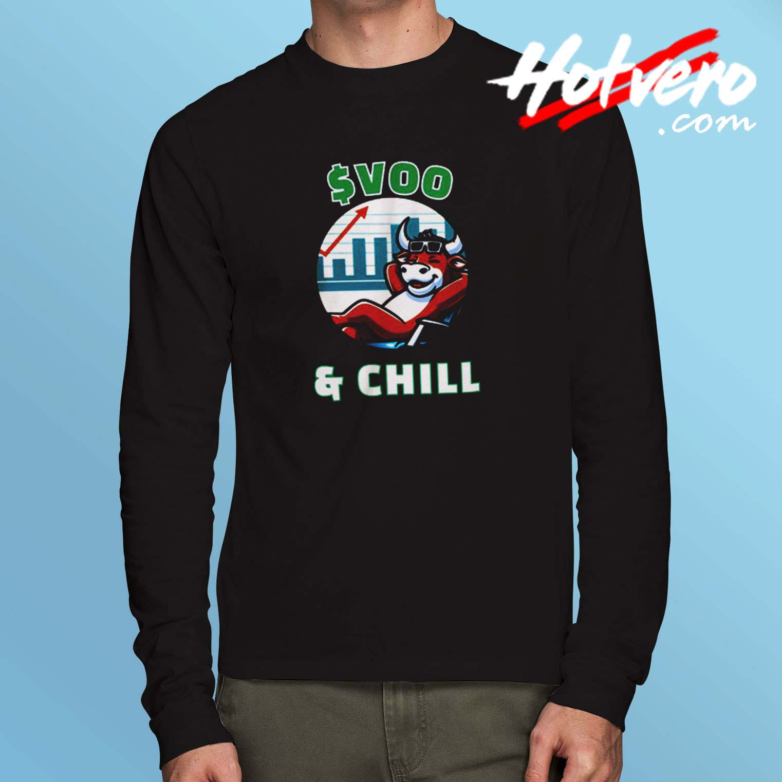 Stock Market Long Sleeve Tshirt