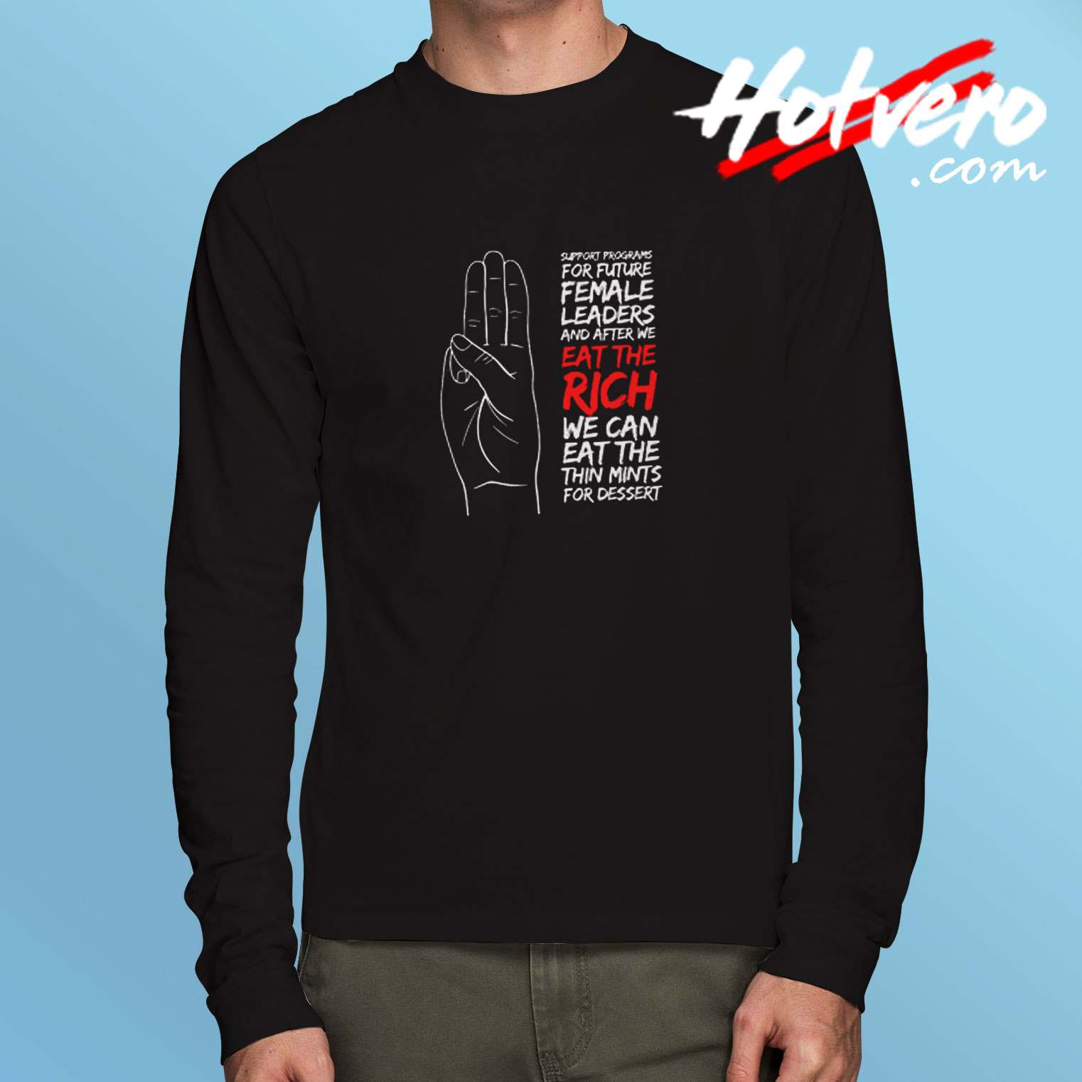 Support Programs Long Sleeve Tshirt