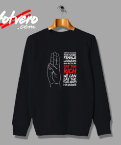Support Programs Vintage Sweatshirt Design