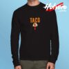 Taco Trmp Always Chickens Out Long Sleeve Tshirt