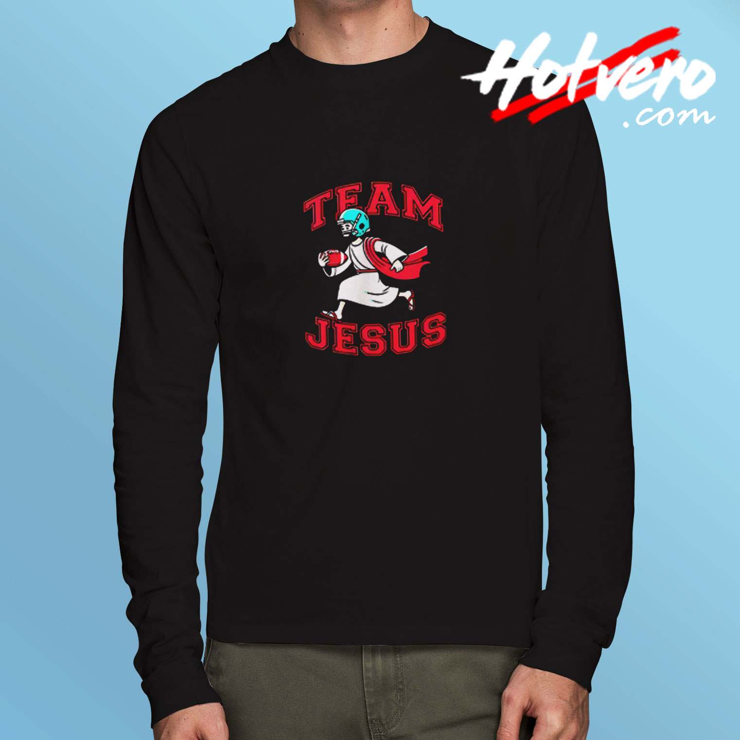 Team Jesus Long Sleeve Tshirt