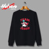 Team Jesus Vintage Sweatshirt Design