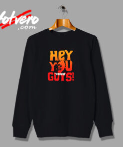 The Goonies Hey You Guys Slogan Horror Movie Vintage Sweatshirt Design