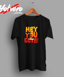 The Goonies Hey You Guys Slogan Horror Movie Vintage T shirt