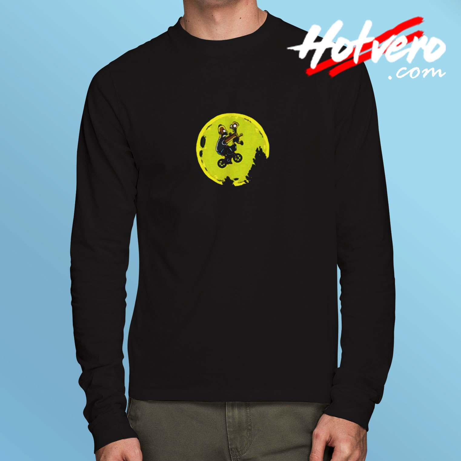 The Simpsons Moon Long Sleeve Tshirt
