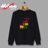 They Not Like Us African American Vintage Sweatshirt Design