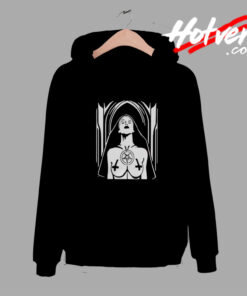 Trend Gear Satanic Nun Unholy Nun Comfort Hoodie