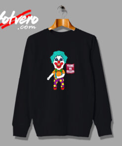 Trick Or Treat Tshirt Funny Clown Vintage Sweatshirt Design