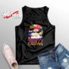 Trippy Christmas Lsd Santa Magic Mushrooms Xmas Sleeveless Shirt