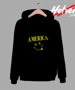 Turning Point Usa America 91 Smells Like Freedom Nirvana Parody Comfort Hoodie