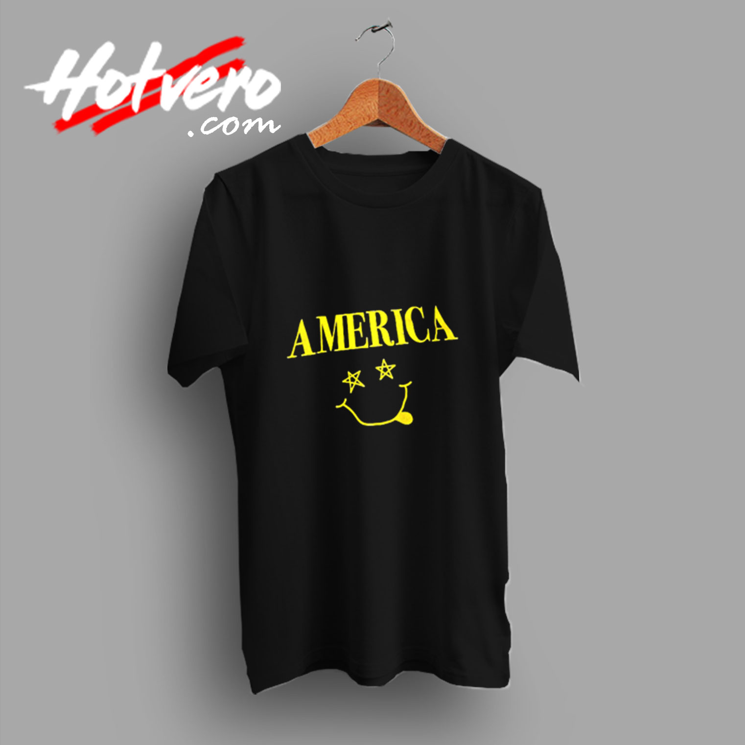 Turning Point Usa America 91 Smells Like Freedom Nirvana Parody Vintage T shirt