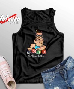 Vanilla Ice Baby Word To Your Mother 90s Sleeveless Shirt